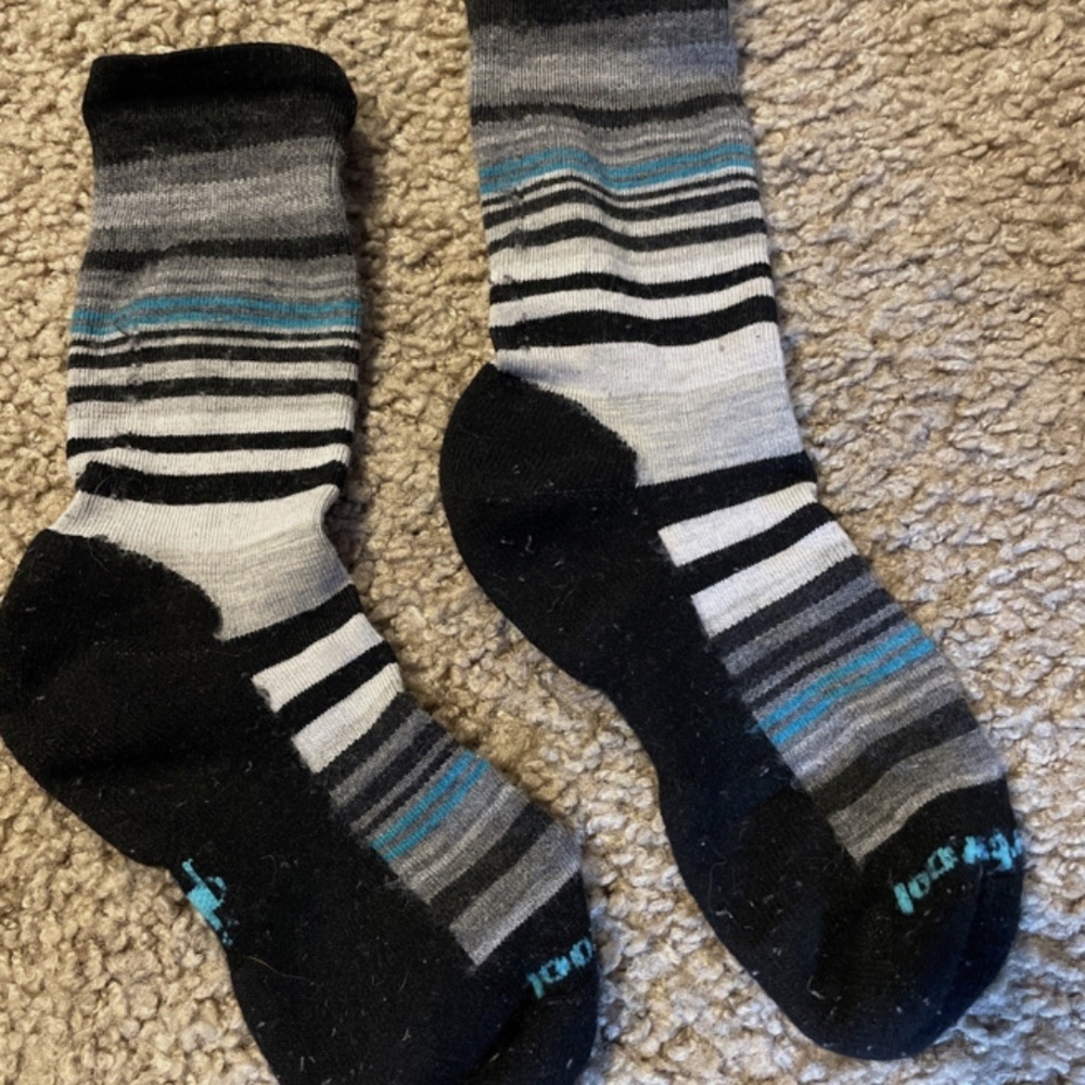 SmartWool Socks Womens Medium Merino Wool  Crew Socks